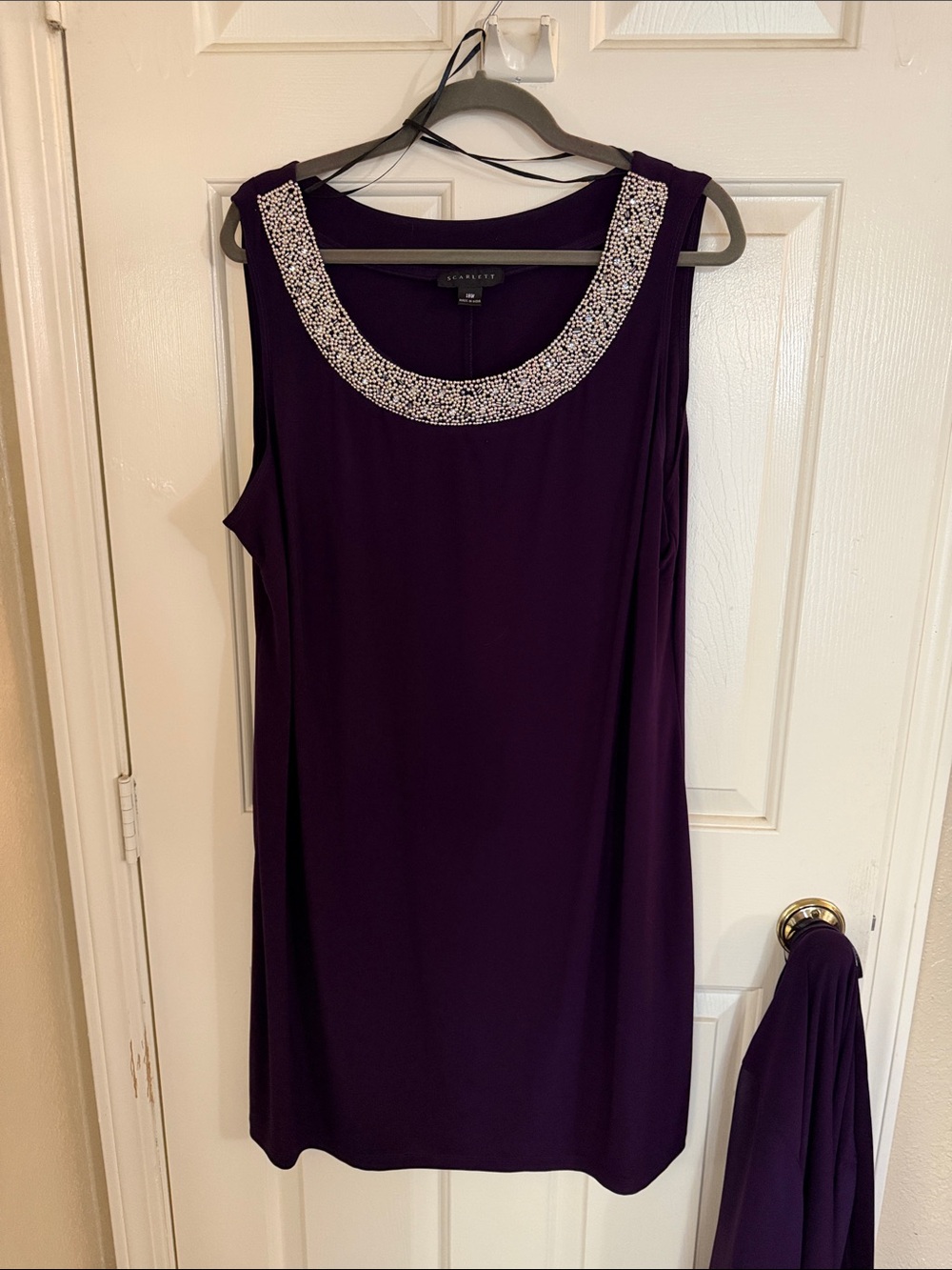 Scarlett Eggplant 2 Piece Dress Set - Picture 3 of 9